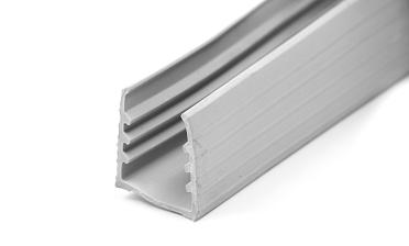Уплотнитель в поручень с пазом 27х30 для стекла 10+10мм, EPDM СЕРЫЙ Фk308-G купить в Перми