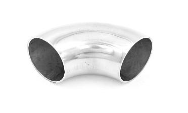 Отвод поручня под сварку Ø38.1х1.45 мм, 90°, полированный 400 Grit, (AISI 201) k095-6 купить в Перми