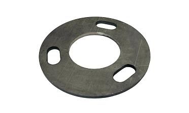 Фланец стойки 42/90 х 3 мм #200 3 отв х М10 х 20 черный металл k116-42-9 купить в Перми