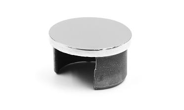 Заглушка для поручня с пазом Ø42.4 мм, 5х34 мм полированная (AISI 304) k099-3  купить в Перми