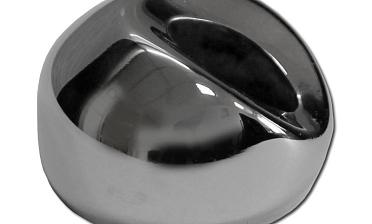 Наконечник штампованный (СПС) косой 30° на трубу Ø38,1 мм, для поручня Ø38.1мм, полированный, нержавеющий, AISI 304, k016 купить в Перми