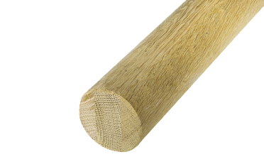 Поручень деревянный из Дуба Ø49 мм 2,0 м Эконом Ф-1670 купить в Перми