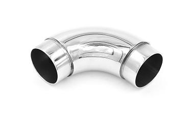 Отвод под Ø38.1 мм, литой, полированный, (AISI 304) k059 купить в Перми