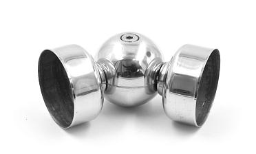 Поворот дер./пласт. поручня Ø50.8х0.8 мм, усиленный, полированная, (AISI 201) k053-6 купить в Перми