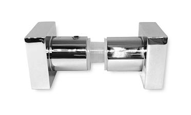 Ручка-кноб квадратная, для стекла 6-12мм, алюминий, полированная t669 ALPC купить в Перми