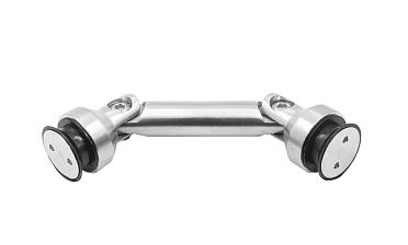 Крепление стекло-стекло, штанга 82 мм, под зенковку tt202-82 SSS купить в Перми