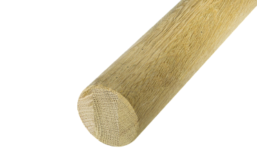 Поручень деревянный из Дуба Ø50 мм 3,0 м Эконом Ф-1671 купить в Перми