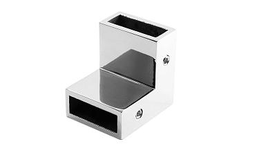 Соединитель труба-труба 90°, для трека 30х10 мм, AISI 304, полированный t460 PSS купить в Перми