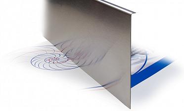 Накладка на профиль 601 (тыльная/лицевая), AISI 304 шлифованная k601-09 купить в Перми