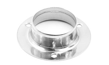 Фланец штампованный, полированный для Ø50.8 мм, толщина 1.2 мм (AISI 304) ЭКОНОМ k532-2 купить в Перми