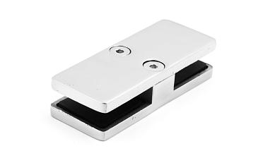 Соединитель стекол, прямой, 101х40, нержавеющая сталь AISI 304, полированная k118 купить в Перми