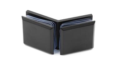 Коннектор для душевой кабины стекло-стекло 135°, цинковый сплав, черная  t736 BZn купить в Перми