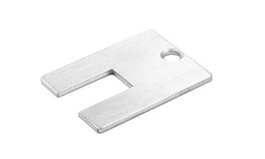 Торцевая заглушка на профиль алюминиевый для перегородок t42-12 купить в Перми