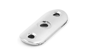 Лодочка (ложемент) под поручень Ø50.8 мм, литой, полированный, нержавеющая AISI 304 k046-50 купить в Перми