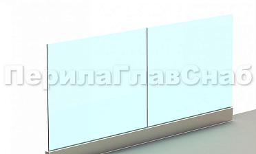 Ограждение без поручня на профиле купить в Перми