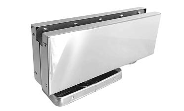 Фитинг нижний со встроенным доводчиком для стеклянной двери до 80 кг, полированный t185-2 PSS   купить в Перми