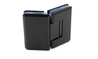 Петля для душевой стекло-стекло 90х55 мм, 135°, цинк, черный t302 BZn купить в Перми