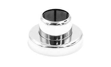 Цанга под трубу Ø38.1 мм, полированная #600, AISI 304, 3 отв.Ø7 мм, 3 отв. Ø9 мм, k026  купить в Перми