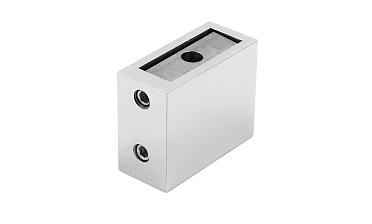 Коннектор стена-труба полированный для прямоугольного трека (трубы) 30х10 мм t463 PSS купить в Перми