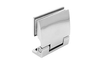 Петля стена-стекло 90°, односторонняя, без реза, нерж., полир. t315 PSS купить в Перми