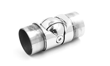 Поворот шарнирный под Ø50.8 мм, полированная, (AISI 304) k011 купить в Перми