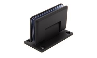 Петля для душевой кабины стена-стекло 90°, 90*55, цинк, черн. t301 BZn купить в Перми