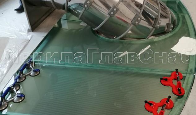 Стеклянный пол в Перми. Готовые проекты ПерилаГлавСнаб