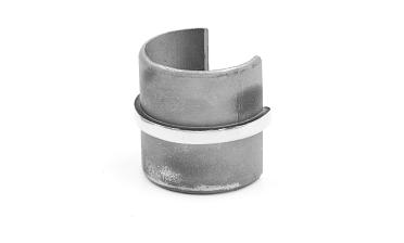 Соединитель с пазом Ø42.4 мм, полированный, (AISI 316) k229 купить в Перми