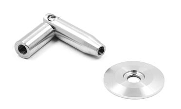 Крепление тяги к стене, шлифованная AISI 304 k621 купить в Перми