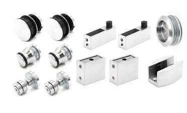 Комплект раздвижной системы для душевой, AISI 304, шлифованный t401 SSS купить в Перми