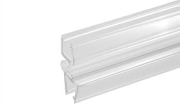 Уплотнитель для стекла в душевую кабину стекло-стекло 8мм зиг-заг 2,2 м t227 купить в Перми