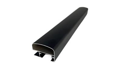 Трек для раздвижной системы на G-профиле, длина 3000мм, черный t408-3 BL купить в Перми