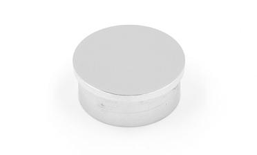 Заглушка плоская на трубу Ø38.1 мм полированная литая (AISI 201) k093 купить в Перми