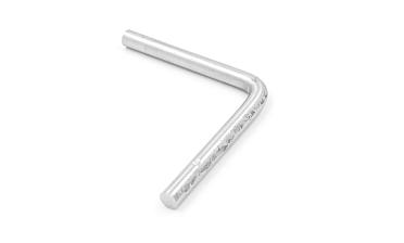 Гнутик 100х100 мм из прутка Ø10 мм Ф-0622 купить в Перми