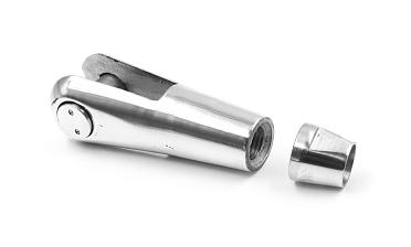 Наконечник ванты (тяги) с резьбой М16 правый, литой , полированный (AISI316) k661-16-R купить в Перми