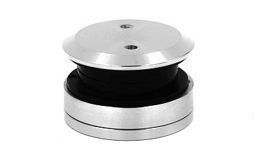 Точечный стеклодержатель 10.5-12.5 мм, регулируемый, без зенковки, для стекла 8-10 мм t503A SSS купить в Перми