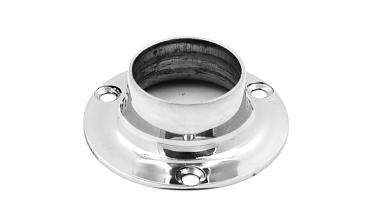 Фланец штампованный, для трубы Ø38.1 мм, полированный, внешний диаметр Ø76 мм, толщина 2 мм (AISI 304) k533 купить в Перми