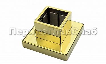 Цанга под 40х40 мм, под золото (AISI 304) Фk333-88 купить в Перми