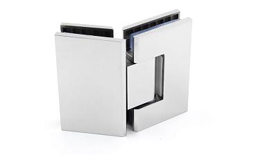 Петля для душевой кабины стекло-стекло 135° 90х55 мм AISI 304 полированная t302-2 PSS купить в Перми