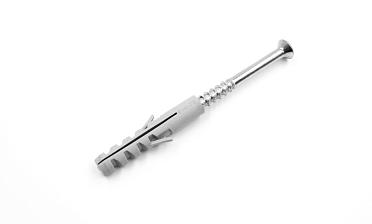 Потайной винт под шестигранник 10х120 мм в комплекте с дюбелем д.12 k601-19-120 купить в Перми