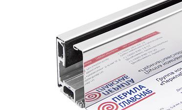 Комплект зажимного профиля для стекла 8-12 мм, полированный, L=3000 мм т40-1 PSS купить в Перми