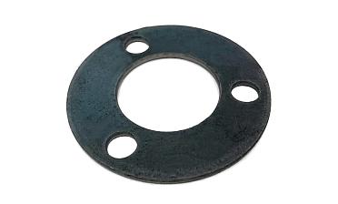 Фланец стойки 38/75 х 3 мм, 3 отв х М10 х 20, черный металл k116-38-3 купить в Перми