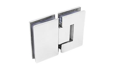 Петля для душевой кабины стекло-стекло 180° 90х55 мм AISI 304 полированная t303-2 PSS купить в Перми