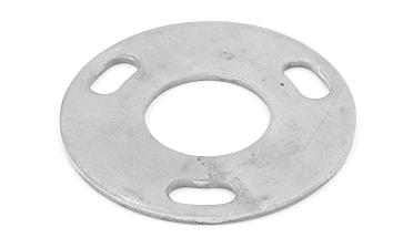 Фланец стойки 38/90 х 5 (4,3) х AISI 316 #200 3 отв х М10 х 20 k116-38-6 купить в Перми