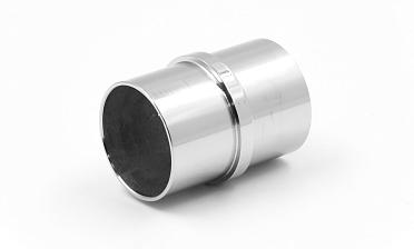 Соединитель трубы Ø38.1 с насечками, полированный, (AISI 316) k086-3 купить в Перми