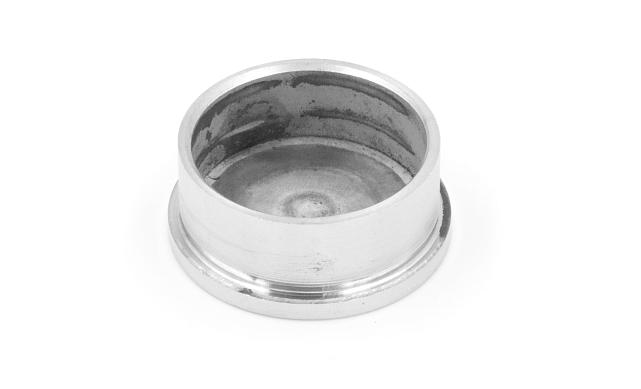 Заглушка литая плоская на трубу Ø38.1х1.2 мм (AISI 304) k093-2 2