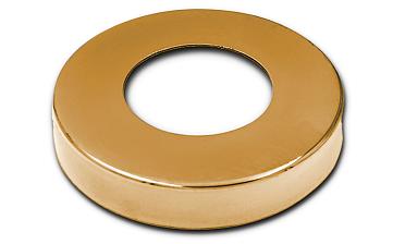 Низ стойки Ø50.8 мм, S=0.8 мм, 100х18 мм, золото k217-88 купить в Перми