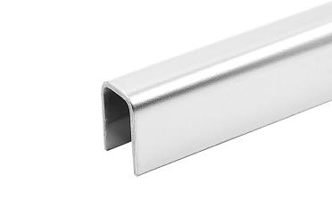 Профиль П-образный, L=2500 мм, t=1 мм, для стекла 8 мм, полир. (AISI 304) t115 PSS купить в Перми