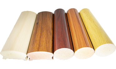 Комплект образцов ПВХ поручня фигурный + текстурный (5 видов) Фk889  купить в Перми