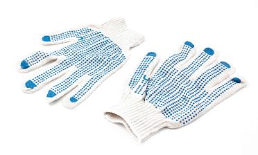 Перчатки х/б, точка Ф-0809 купить в Перми